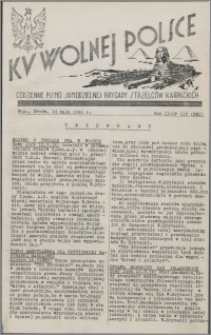 Ku Wolnej Polsce : codzienne pismo Samodzielnej Brygady Strzelców Karpackich 1941.05.14, R. 2 nr 115 (221)
