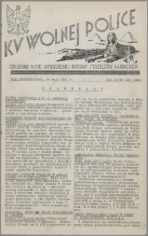 Ku Wolnej Polsce : codzienne pismo Samodzielnej Brygady Strzelców Karpackich 1941.05.19, R. 2 nr 119 (225)
