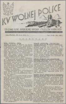 Ku Wolnej Polsce : codzienne pismo Samodzielnej Brygady Strzelców Karpackich 1941.05.20, R. 2 nr 120 (226)