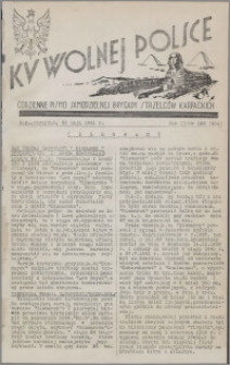 Ku Wolnej Polsce : codzienne pismo Samodzielnej Brygady Strzelców Karpackich 1941.05.29, R. 2 nr 128 (234)