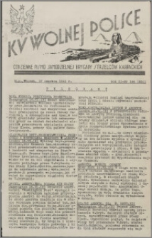 Ku Wolnej Polsce : codzienne pismo Samodzielnej Brygady Strzelców Karpackich 1941.06.17, R. 2 nr 144 (250)
