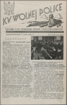 Ku Wolnej Polsce : codzienne pismo Samodzielnej Brygady Strzelców Karpackich 1941.07.07, R. 2 nr 161 (267)