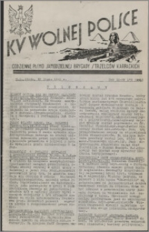 Ku Wolnej Polsce : codzienne pismo Samodzielnej Brygady Strzelców Karpackich 1941.07.23, R. 2 nr 175 (281)