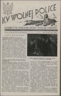 Ku Wolnej Polsce : codzienne pismo Samodzielnej Brygady Strzelców Karpackich 1941.07.29, R. 2 nr 180 (286)