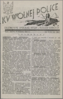 Ku Wolnej Polsce : codzienne pismo Samodzielnej Brygady Strzelców Karpackich 1941.08.02, R. 2 nr 184 (290)