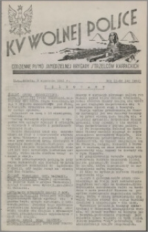 Ku Wolnej Polsce : codzienne pismo Samodzielnej Brygady Strzelców Karpackich 1941.08.09, R. 2 nr 190 (296)