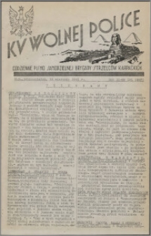 Ku Wolnej Polsce : codzienne pismo Samodzielnej Brygady Strzelców Karpackich 1941.08.11, R. 2 nr 191 (297)