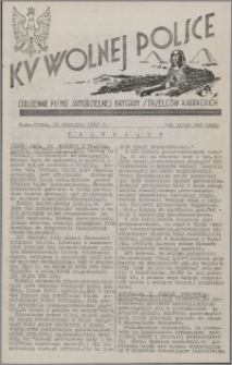 Ku Wolnej Polsce : codzienne pismo Samodzielnej Brygady Strzelców Karpackich 1941.08.13, R. 2 nr 193 (299)