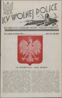 Ku Wolnej Polsce : codzienne pismo Samodzielnej Brygady Strzelców Karpackich 1941.08.15, R. 2 nr 195 (301)