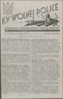 Ku Wolnej Polsce : codzienne pismo Samodzielnej Brygady Strzelców Karpackich 1941.08.27, R. 2 nr 205 (311)