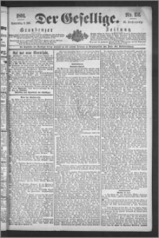 Der Gesellige : Graudenzer Zeitung 1891.07.02, Jg. 65, No. 151