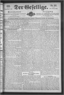 Der Gesellige : Graudenzer Zeitung 1891.07.09, Jg. 66, No. 157