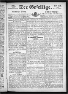 Der Gesellige : Graudenzer Zeitung 1892.09.24, Jg. 67, No. 224