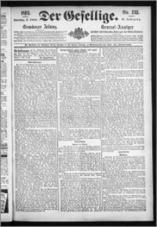 Der Gesellige : Graudenzer Zeitung 1892.10.27, Jg. 67, No. 252
