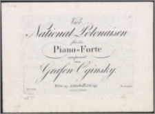 Vier National Polonaisen : für das Piano-Forte