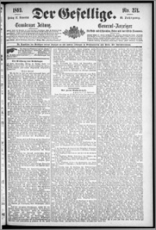 Der Gesellige : Graudenzer Zeitung 1893.11.17, Jg. 68, No. 271