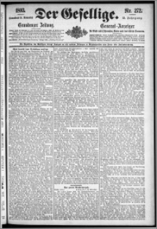 Der Gesellige : Graudenzer Zeitung 1893.11.18, Jg. 68, No. 272