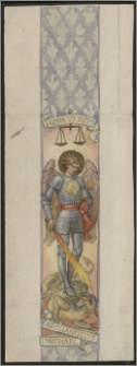 Archangelus Michael - szkic do polichromii