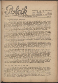 Polak 1945.06.14, R. 2 nr 21 / Obóz Polski w Doessel + dod.