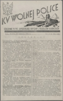 Ku Wolnej Polsce : codzienne pismo Samodzielnej Brygady Strzelców Karpackich 1941.09.30, R. 2 nr 234 (340)
