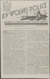 Ku Wolnej Polsce : codzienne pismo Samodzielnej Brygady Strzelców Karpackich 1941.10.03, R. 2 nr 237 (343)