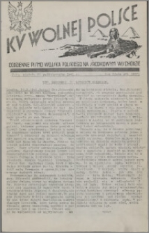 Ku Wolnej Polsce : codzienne pismo Wojska Polskiego na Środkowym Wschodzie 1941.10.31, R. 2 nr 261 (367)