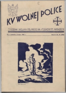 Ku Wolnej Polsce : tygodnik Wojska Polskiego na Środkowym Wschodzie 1942.05.03, R. 3 nr 16 (393)