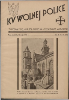 Ku Wolnej Polsce : tygodnik Wojska Polskiego na Środkowym Wschodzie 1942.05.10, R. 3 nr 17 (394)
