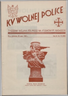 Ku Wolnej Polsce : tygodnik Wojska Polskiego na Środkowym Wschodzie 1942.05.24, R. 3 nr 19 (396)
