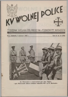 Ku Wolnej Polsce : tygodnik Wojska Polskiego na Środkowym Wschodzie 1942.06.07, R. 3 nr 21 (398)