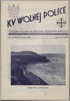 Ku Wolnej Polsce : tygodnik Wojska Polskiego na Środkowym Wschodzie 1942.06.21, R. 3 nr 23 (400)