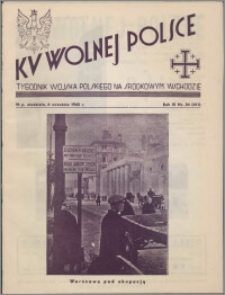 Ku Wolnej Polsce : tygodnik Wojska Polskiego na Środkowym Wschodzie 1942.09.06, R. 3 nr 34 (411)
