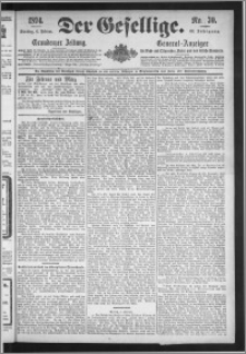 Der Gesellige : Graudenzer Zeitung 1894.02.06, Jg. 68, No. 30