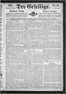 Der Gesellige : Graudenzer Zeitung 1894.02.17, Jg. 68, No. 40