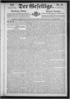 Der Gesellige : Graudenzer Zeitung 1894.03.03, Jg. 68, No. 52