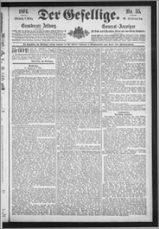 Der Gesellige : Graudenzer Zeitung 1894.03.07, Jg. 68, No. 55