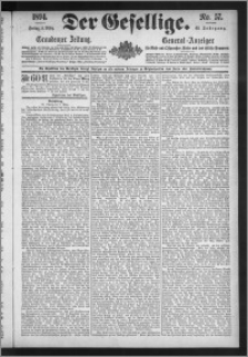 Der Gesellige : Graudenzer Zeitung 1894.03.09, Jg. 68, No. 57