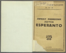 Esperanto w dziesięciu lekcjach : dokładny podręcznik z ćwiczeniami, wzorami składni i wypisami z poezji i prozy