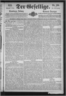 Der Gesellige : Graudenzer Zeitung 1894.05.09, Jg. 68, No. 106