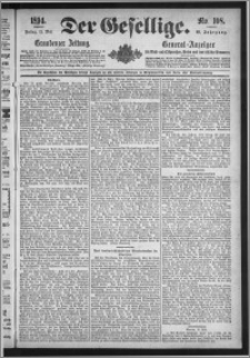 Der Gesellige : Graudenzer Zeitung 1894.05.11, Jg. 68, No. 108