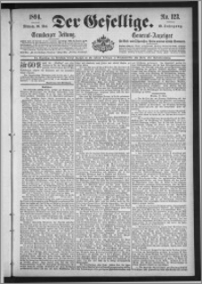 Der Gesellige : Graudenzer Zeitung 1894.05.30, Jg. 68, No. 123