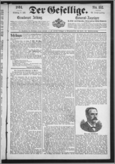 Der Gesellige : Graudenzer Zeitung 1894.07.03, Jg. 68, No. 152