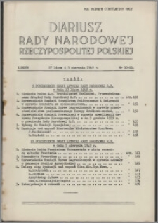 Diariusz Rady Narodowej Rzeczypospolitej Polskiej 1949 nr 10-11