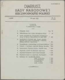 Diariusz Rady Narodowej Rzeczypospolitej Polskiej 1953 sesja 3 nr 6