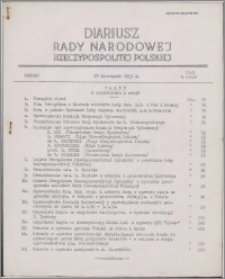 Diariusz Rady Narodowej Rzeczypospolitej Polskiej 1953 sesja 4 nr 5