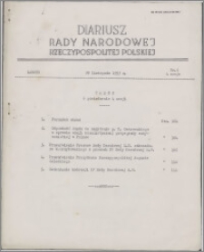 Diariusz Rady Narodowej Rzeczypospolitej Polskiej 1953 sesja 4 nr 6