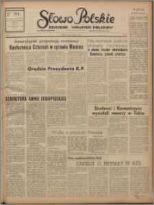 Słowo Polskie : dziennik wolnych Polaków 1952.05.06, R. 1 nr 3