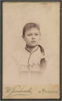 Portret dziewczynki z warkoczem