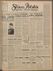 Słowo Polskie : dziennik wolnych Polaków 1952.07.29, R. 1 nr 74