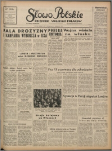 Słowo Polskie : dziennik wolnych Polaków 1952.08.09-10 R. 1 nr 84